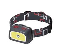 Lampada Frontale CREE + COB LED 330lm, Ganci Casco, Fischietto SOS - Sicurezza O