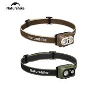 Lampada Frontale da Campeggio Naturehike con Sensore Intelligente, Luce LED per Escursioni all'Aperto, Impermeabile, Ultraleggera, con Fascia Regolabile