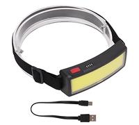 lampada frontale,Lampada frontale a LED Ricarica USB Proiettore a LED Faro COB ultraleggero Faro da campeggio all'aperto Faro montato sulla testa per caccia da campeggio all'aperto, corsa, escursioni