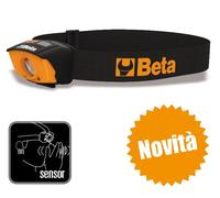 LAMPADA FRONTALE LED CON SENSORE BETA 1836A torcia da testa lavoro pesca caccia