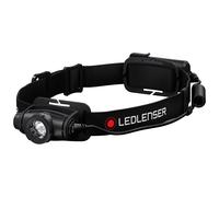 LED LENSER H5C - Lampada frontale a LED H5 Core, 350 lm, nero, 2 AA (batteria sti