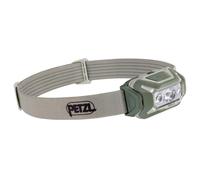 PETZL ARIA 2 RGB, lampada frontale compatta, resistente, impermeabile con modalità bianco, rosso, verde e blu, 450 lumen, deserto