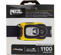 Petzl E810AB00 SWIFT RL Stirnlampe, nero/gelb
