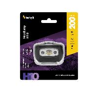 Lampada frontale Professionale H10 LED (3xAAA) + luce rossa (200 lumen) Technik