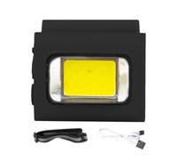 Lampada frontale USB con clip per torcia frontale portatile, da campeggio | Clip per faro USB per campeggio, escursionismo, caccia, pesca, corsa, cane, passeggiate, lavoro notturno, attività all'aperto