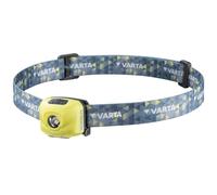 VAR H30 LIME - Lampada frontale a LED, IPX4, batteria ricaricabile, lime