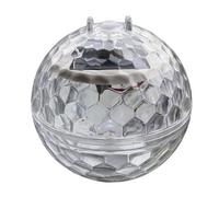 Lampada galleggiante a LED ad energia solare, per esterni, giardino, stagno, piscina, rotante, cambia colore RGB (multicolore)