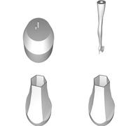 Lampada Gamba Storia di Natale Base Luce LED per Batteria Decorativa