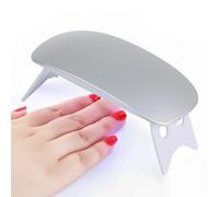lampada gel, lampada per unghie a LED, luce per la cura delle unghie - lampada per unghie a LED con sensore automatico, lampada professionale per polimerizzazione con ricarica USB per unghie mani e