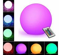 Lampada giardino a palla Lampade a sfera con batteria solare led RGB multicolore