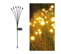 Lampada Giardino Esterno 6/8/10 Luci da giardino a LED Luce oscillante impermeabile for esterni for la decorazione del percorso del patio del cortile Luci per sentieri ( Color : 6 LED-1Pc Warm Light )