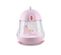 Lampada giostra carillon Rabbit & Friends rosa 52-0027