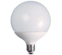 Lampada globo led E27 22W = 147W 2400 lumen luce naturale 4000K sfera opaca bianco latte