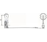LAMPADA H3 BLU