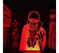 Lampada illusione 3D Anime Naruto Pain Akatsuki 3D LED Luce notturna che cambia colore Lampada Anime