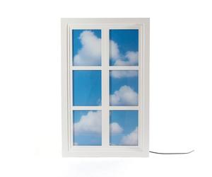 LAMPADA IN LEGNO SUITE WINDOW 57X90 24002 SELETTI WHITE