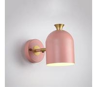 Lampada in Metallo Luci da contemporanea Montaggio a Parete Decorazione di dispositivi Appuntiti per Soggiorno (Rosa)