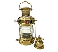 Lampada in Ottone Nautico Antico Vintage Ottone Lampada a Olio Lanterna D'oro Marine Nave Barca Appeso Lampada Lanterna Olio Decorazione Domestica Luce
