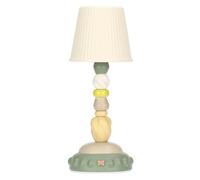 Lampada in porcellana, verde