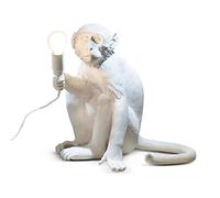 SELETTI Monkey Lampada Seduta Bianco