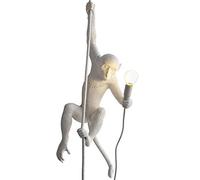 Seletti Monkey With Rope Plafoniera Bianca