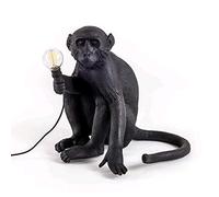 Lampada in Resina Monkey Lamp-Outdoor Cm.34X30 H.32 - Seduta