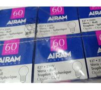 LAMPADA INCANDESCENZA GOCCIA RIDOTTA 15W-60W 230V E27 (kit 10 pezzi) OPALE