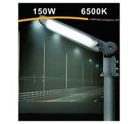 LAMPADA INCLINABILE LED LAMPIONE STRADALE FARO ESTERNO 150WATT LUCE 6500K LP-150