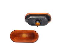 lampada indicatore laterale Che Scorre Indicatore Laterale Lampada Luce Tuning Auto Custodia Per Per Per Il G&olf 3/4 Per 3B Per Polo 6N Nessuna Lampadina/Socke Luce segnale dinamico(Yellow Lens)