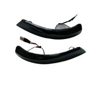 lampada indicatore laterale Coppia Dinamica Lampeggiante Indicatori Direzione Per Per Messa A Per Fuoco MK3 MK2 Luce Specchio 2008 2009 2010 2011 2012 2013 2014 2015 2016 Luce segnale dinamico