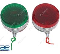 Lampada indicatore luminoso rosso verde 2 entrambi i lati auto camion universale