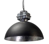 Lampada Industriale Loft Fabbrica Nera Argento Ø80cm Lampada Industriale
