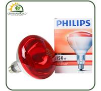 LAMPADA INFRAROSSI PER RIFLETTORE PHILIPS WATERPROOF DOPPIO RIFLETTORE ATT. E27