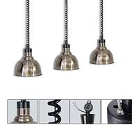 Lampada Infrarossi Riscaldamento, Commerciale Lampada Scaldavivande Lampada di Calore per Alimentare con Lampadina Riscaldante, Ideale per Ristoranti, Cucine e Buffet, 250W