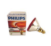 LAMPADA Infrarossi Riscaldante 100 W E27 Cuccioli Pulcini Rettili Suini Gattini