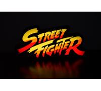 Lampada Insegna Luminosa USB C LED Targa Lightbox Street Fighter Logo 3D Sign