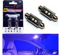 Lampada Interna A LED Canbus Senza Errori 6411 5W Viola Due Lampadine Upgrade