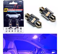 Lampada Interna A LED Canbus Senza Errori DE3021 5W Rosa Due Lampadine Upgrade