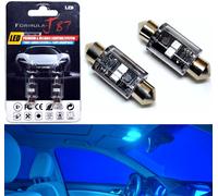 Lampada Interna A LED Canbus Senza Errori DE3022 5W Blu 10000K Due Bulbi