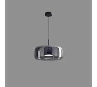 lampada Lampada a sospensione in vetro Lampada a sospensione leggera Deco Nordic Lampada a sospensione Apparecchi di illuminazione moderna per camera da letto Lampada a sospensione (Colore: 38CMB, Dim