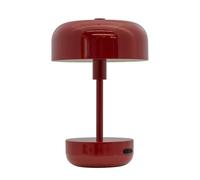 Lampada Lampada da Tavolo Dyberg Larsen Haipot Rosso Scuro