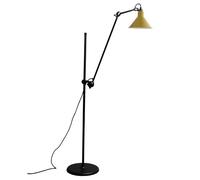 Lampada Lampada da Terra Lampe Gras N215 Opaco Nero e Giallo Opaco
