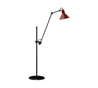 Lampada Lampada da Terra N215 Nero Opaco Rosso Opaco
