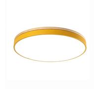 Lampada lampadario, lampada a soffitto giallo macaron, lampada a soffitto con chip a LED 30cm40cm50 cm Luce bianca fredda, luce calda, luce che cambia a tre colori, infinita dimmeabile, luce bianca