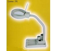 LAMPADA LAMPADE DA TAVOLO CON LENTE DI INGRANDIMENTO 5X PER CUCITO E HOBBY A LED