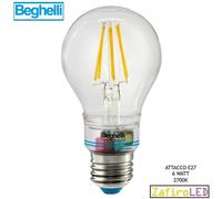 Lampada/Lampadina led a risparmio energetico 6W (60W) E27 Goccia Sorpresa Zafiro