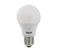 LAMPADA LAMPADINA LED BEGHELLI CON SENSORE LUCE CREPUSCOLARE GIARDINO 12W AUTO [EEK: A+]