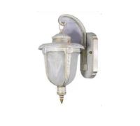 LAMPADA LANTERNA FARETTO MURO APPLIQUE GIARDINO E27 ESTERNO BIANCO SPORCO A3-S