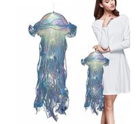 Lampada Lanterna Medusa, Lampada a forma di creatura marina, decorative per il compleanno delle ragazze, la cameretta dei bambini, la camera da , le lampade decorative per feste a tema oceano