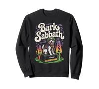 Lampada Lava Bark Sabbath Rock Dog Retro Music Humor Felpa
